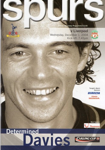 Match programme